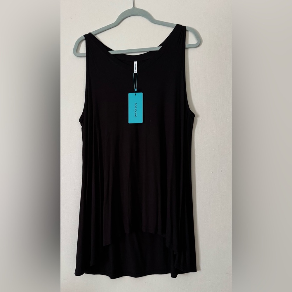 Black Sleeveless Top